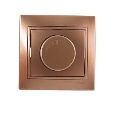 Диммер 500 Вт с фильтром Lezard Mira золото со вставкой 701-1313-116