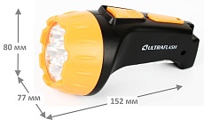 Рабочий светодиодный фонарь Ultraflash Accu Profi аккумуляторный 155х75 25 лм LED3818 10973 2