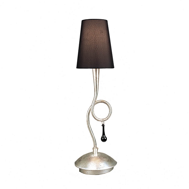 Настольная лампа Mantra Paola Painted Silver 3535 Фото № 1