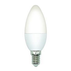 Лампа светодиодная Volpe E14 6W 3000K матовая LED-C37-6W/3000K/E14/FR/SLS UL-00008794