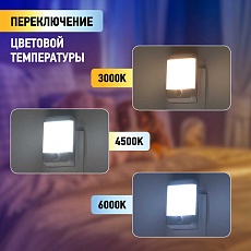 Ночник-светильник ЭРА NN-624-SW-W Б0057214 2