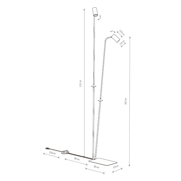 Торшер Nowodvorski Mono 7708 Фото № 2