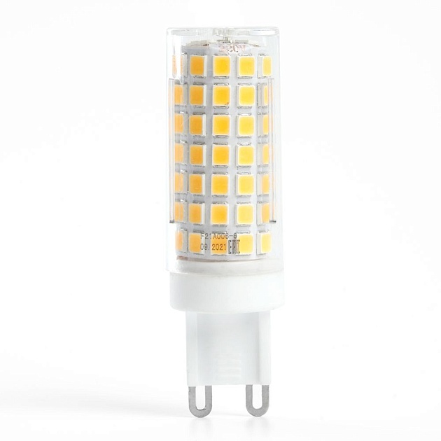 Лампа светодиодная Feron G9 9W 4000K прозрачная LB-434 38147 фото 