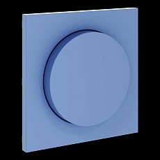 Накладка для светорегулятора поворотно-нажимного, S70 (деним) Voltum VLS002015 3