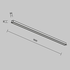 Линейный светильник Maytoni Technical LL313006 1