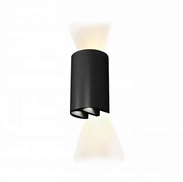 Настенный светодиодный светильник iLedex Double ZD8161-12W BK фото 