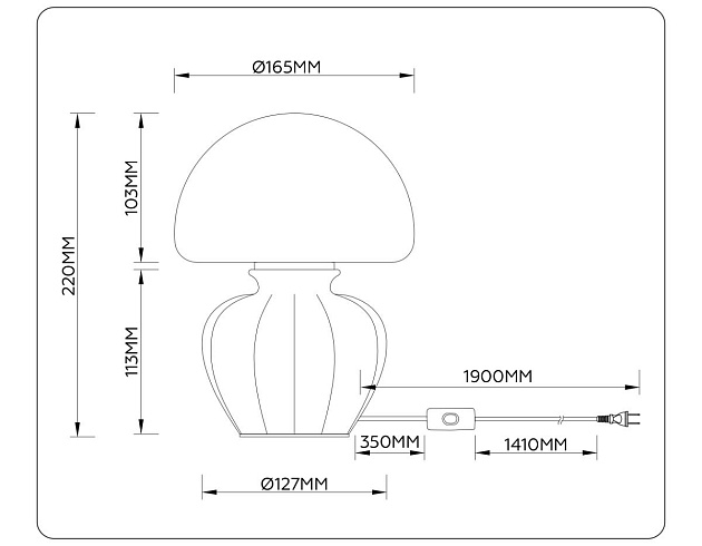 Настольная лампа Ambrella Light HIGH LIGHT LH53247 Фото № 6