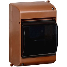 KREPTA 3 Корпус пластиковый КМПн 2/4 IP30 дуб IEK MKP42-N-04-30-12-D