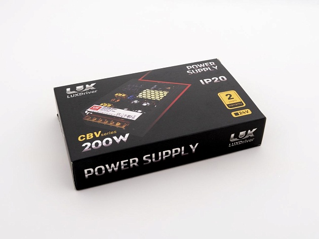 Блок питания LEDS POWER LUXDriver 200Вт 24В 003337 Фото № 1