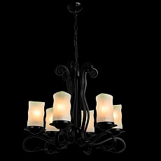 Подвесная люстра Arte Lamp Scroll A7915LM-6BK 2