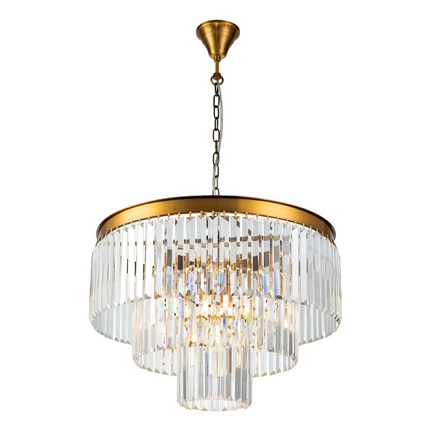 Подвесная люстра iLamp Triumph 7383/8P BR Фото № 1