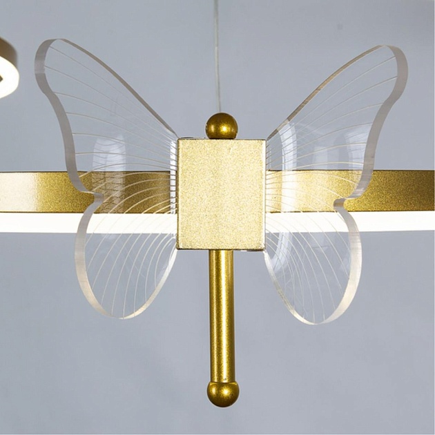 Подвесная светодиодная люстра Arte Lamp Darcy A2187LM-3GO изображение 4 Подвесная светодиодная люстра Arte Lamp Darcy A2187LM-3GO Фото № 4