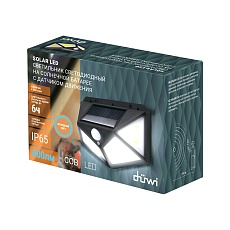 Архитектурный настенный светодиодный светильник Duwi Solar LED на солнеч. бат. с датчиком движ. 25015 9 2