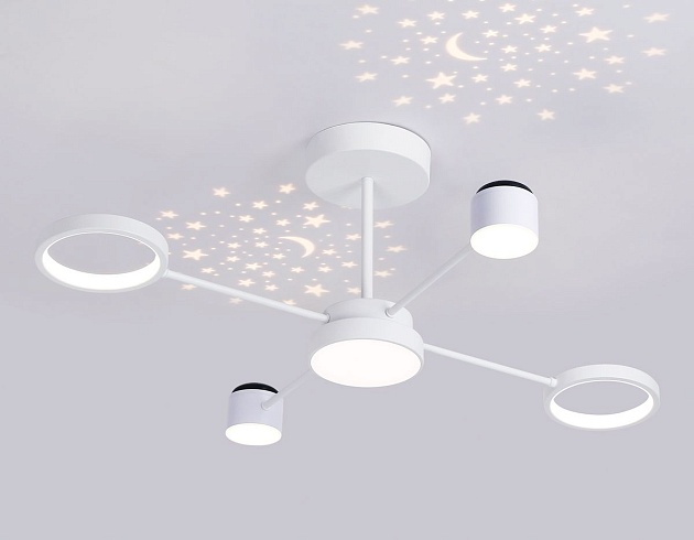 Потолочная светодиодная люстра Ambrella light Comfort LineTech FL51631 Фото № 13