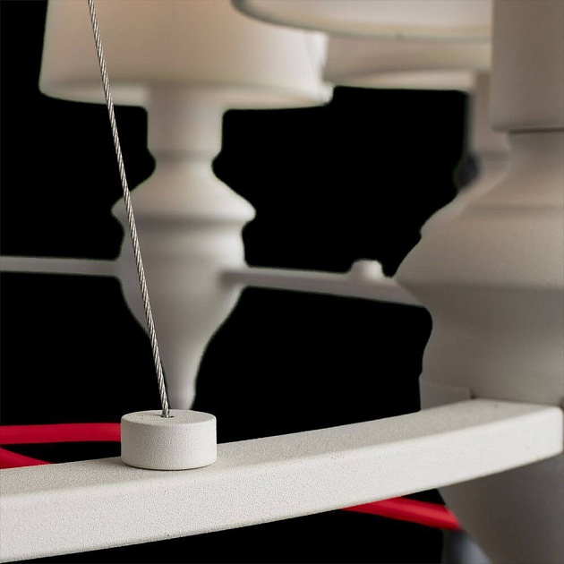 Подвесная люстра Arte Lamp Sergio A3325LM-8WH Фото № 4