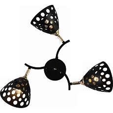 Потолочная люстра Reluce 01390-0.3-03 BK+FGD 2