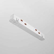 Коннектор питания прямой Maytoni Technical Magnetic track system TRA034PC-42W 2
