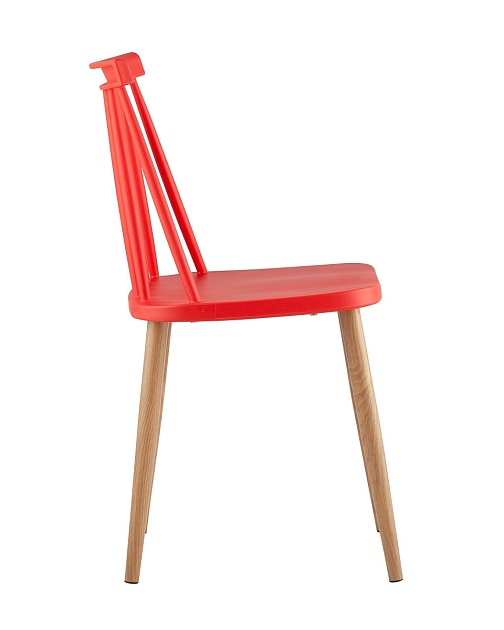 Кухонный стул Stool Group Морган пластиковый красный Y820 red Фото № 4