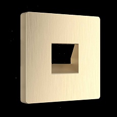 Накладка для телефонной розетки Werkel RJ-11 (шампань рифленый) W1192010 4690389160707 4