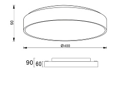 Потолочный светодиодный светильник Deko-Light Menkar 348198 1