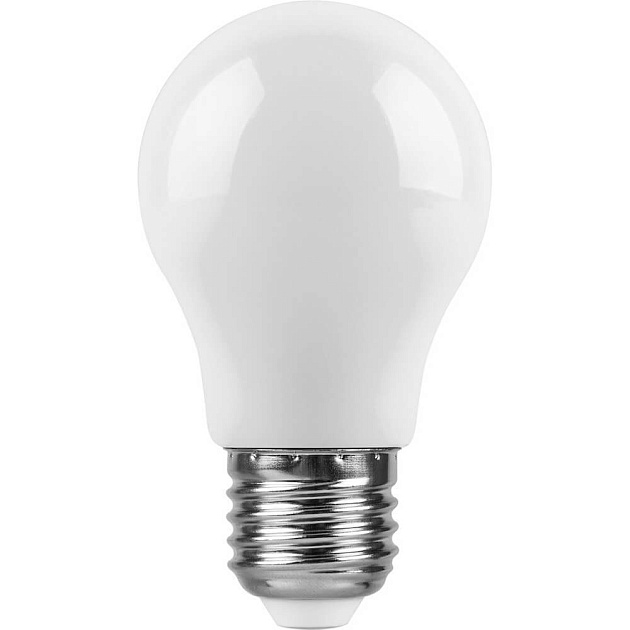 Лампа светодиодная Feron E27 3W 6400K Шар Матовая LB-375 25920 фото 