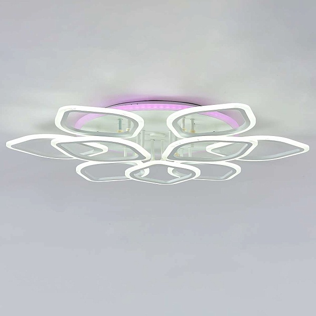 Потолочная светодиодная люстра Citilux Ромби Смарт CL236A190E изображение 5 Потолочная светодиодная люстра Citilux Ромби Смарт CL236A190E Фото № 5