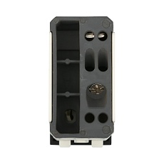 Выключатель LK Studio 45х22,5мм (схема 1) 16 A, 250 B (черный бархат) LK45 850108-1 1