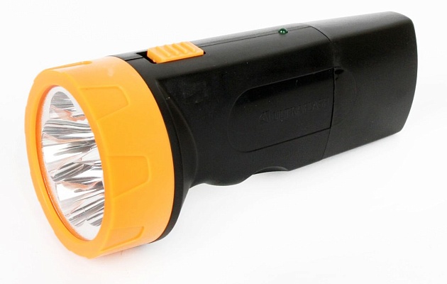 Рабочий светодиодный фонарь Ultraflash Accu Profi аккумуляторный 130х60 18 лм LED3827  11241 фото 8