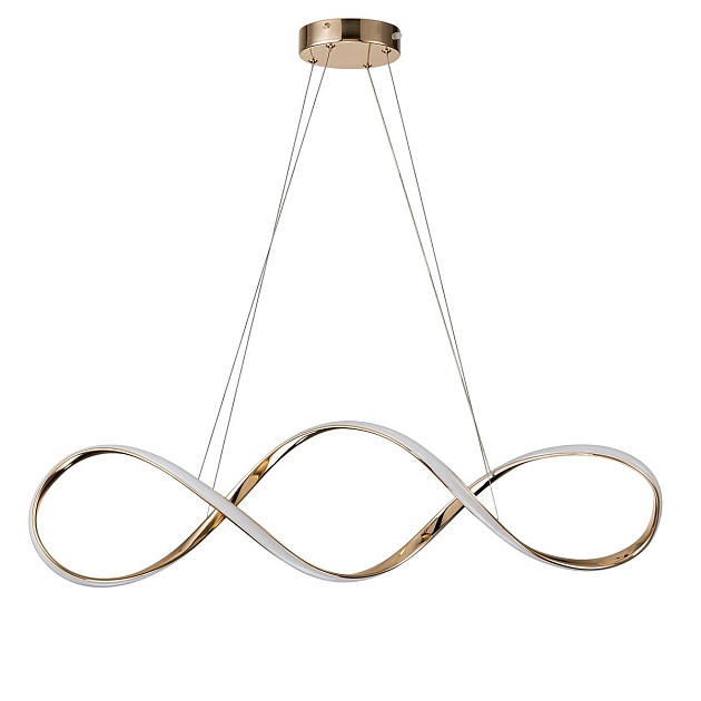 Подвесной светодиодный светильник Escada Knot 10236/1LED Gold изображение 1 Подвесной светодиодный светильник Escada Knot 10236/1LED Gold Фото № 1