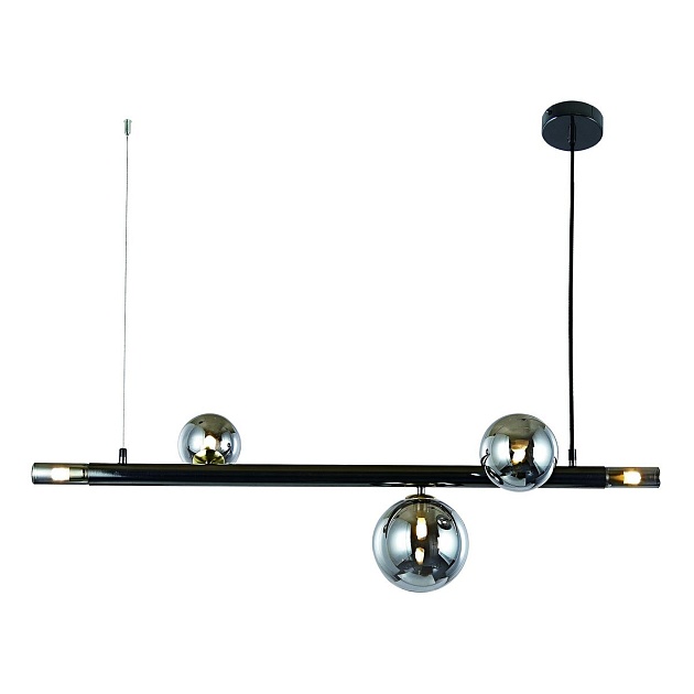 Подвесная люстра Indigo Canto 11026/5PL Black V000239 Фото № 1