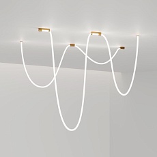 Накладные крепления для круглого гибкого неона Full light латунь Elektrostandard a070764 1