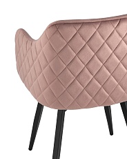 Кухонный стул Stool Group Ника вращающийся велюр пыльно-розовый MC66-5F KD HLR-44 5