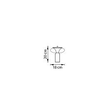 Настольная лампа Palermo Lightstar 612917 2
