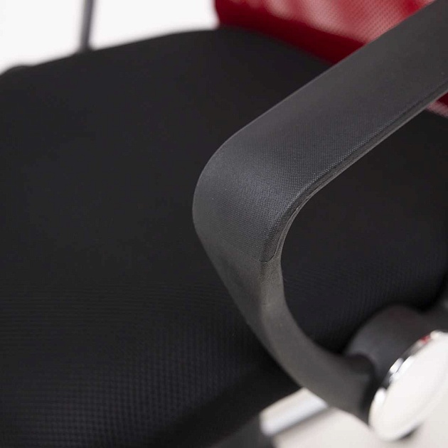 Офисное кресло AksHome Gamma красный + черный, сетка + ткань 84770 изображение 5 Офисное кресло AksHome Gamma красный + черный, сетка + ткань 84770 Фото № 5