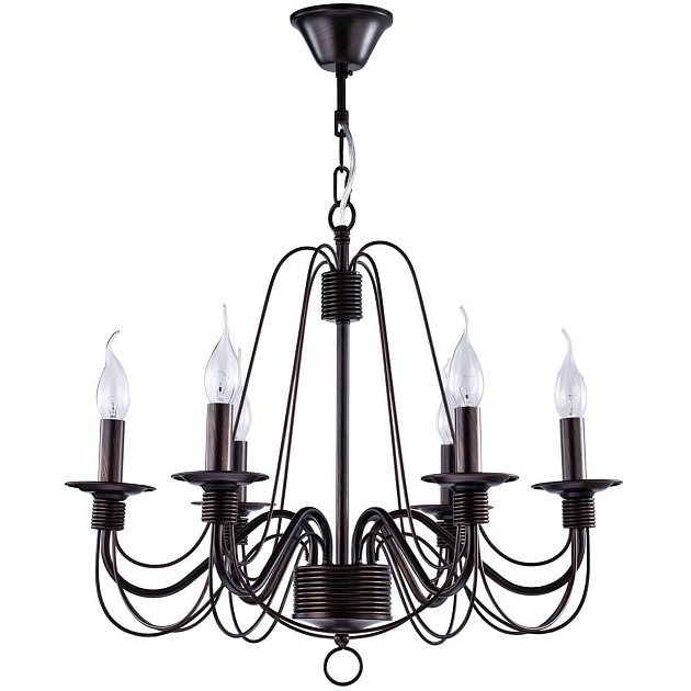 Подвесная люстра Freya Velia FR2046-PL-06-BR Фото № 1