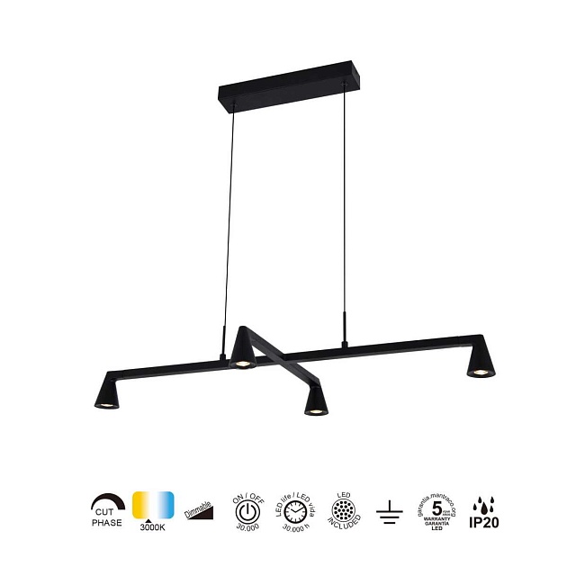 Подвесная люстра Mantra Africa 9410 изображение 8 Подвесная люстра Mantra Africa 9410 Фото № 8