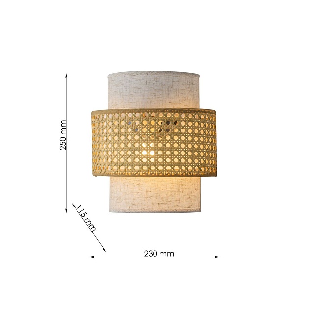 Настенный светильник Favourite Organicum 4768-1W изображение 8 Настенный светильник Favourite Organicum 4768-1W Фото № 8