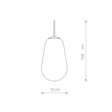 Подвесной светильник Nowodvorski Pear M 8672 1