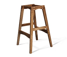 Барный стул Sheffilton SHT-ST35/S65 кофейный ликер/брашированный коричневый 2943700102 2