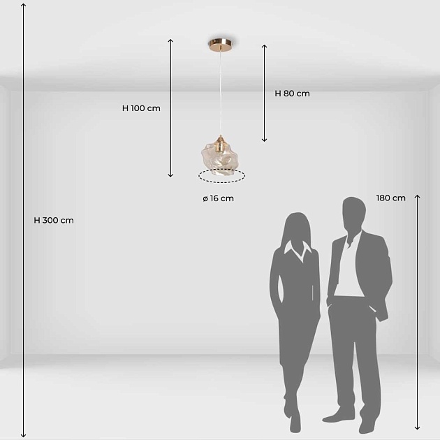 Подвесной светильник De City Соло 112011601 Фото № 5