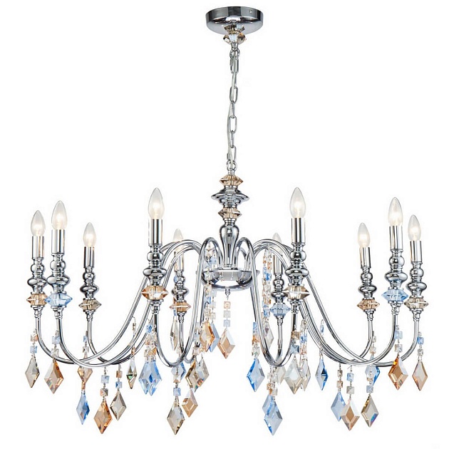 Подвесная люстра Lucia Tucci Maya 4450.10 Chrome изображение 1 Подвесная люстра Lucia Tucci Maya 4450.10 Chrome Фото № 1