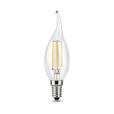 Лампа светодиодная диммируемая Gauss филаментная E14 5W 2700К прозрачная 104801105-D 3