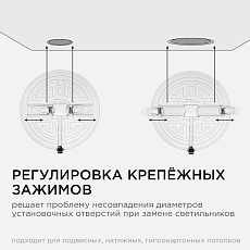 Светодиодная панель безрамочная Apeyron 06-109 1