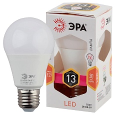 Лампа светодиодная ЭРА E27 13W 2700K матовая LED A60-13W-827-E27 Б0020536 2