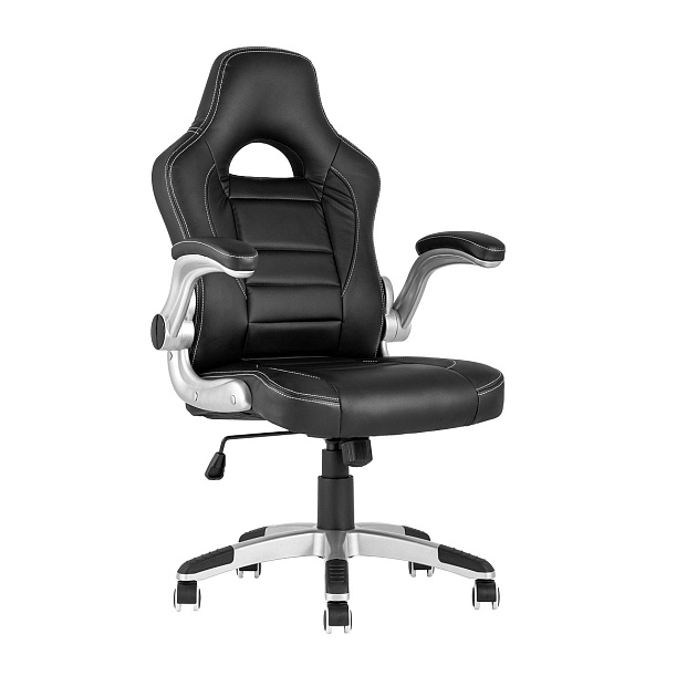 Игровое кресло TopChairs Genesis черное SA-R-10 black изображение 1 Игровое кресло TopChairs Genesis черное SA-R-10 black Фото № 1