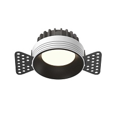 Встраиваемый светильник Maytoni Technical DL055-8W3-4-6K-TRS-B