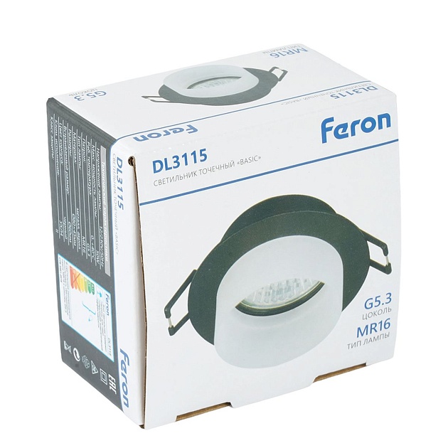 Встраиваемый светильник Feron DL3115 51934 изображение 2 Встраиваемый светильник Feron DL3115 51934 Фото № 2