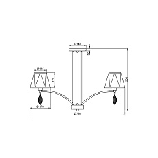 Потолочная люстра Vele Luce Sinfonia VL4184L08 3