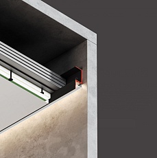 Стеновой профиль Flexy с теневым зазором 15,5 мм 8710 GIPS EURO 02 9005 2