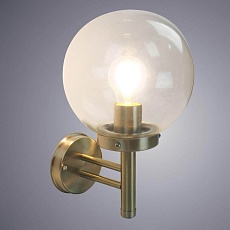 Уличный настенный светильник Arte Lamp Gazebo A8365AL-1SS 1
